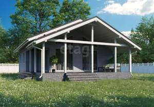 Дом 92м², 1-этажный, участок 6 сот.