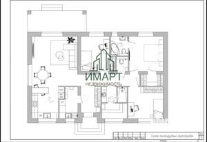 Дом 105м², 1-этажный, участок 7 сот.