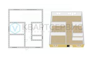 Дом 120м², 1-этажный, участок 6 сот.