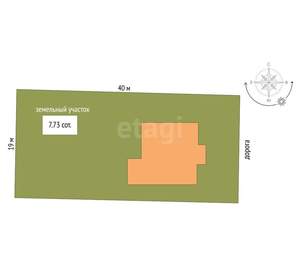 Дом 111м², 1-этажный, участок 8 сот.