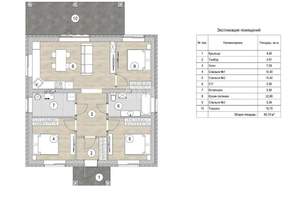 Дом 100м², 1-этажный, участок 9 сот.