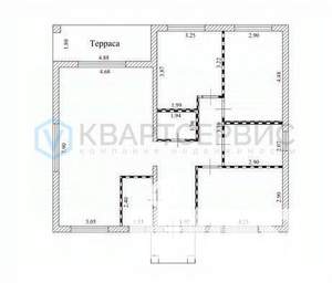 Дом 106м², 1-этажный, участок 7 сот.