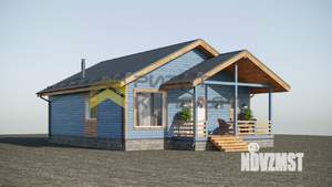 Дом 110м², 1-этажный, участок 8 сот.