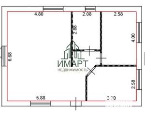 Дом 90м², 2-этажный, участок 5 сот.