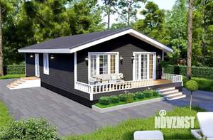 Дом 80м², 1-этажный, участок 5 сот.  