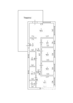 Дом 134м², 1-этажный, участок 5 сот.  