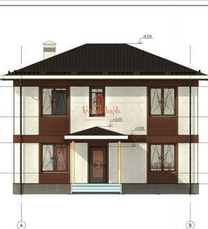 Дом 150м², 2-этажный, участок 4 сот.  