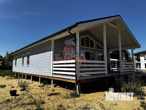 Дом 131м², 1-этажный, участок 6 сот.  