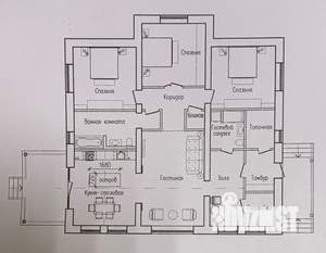 Дом 174м&sup2;, 1-этажный, участок 13 сот.  