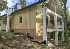 Дом 329м², 3-этажный, участок 8 сот.  