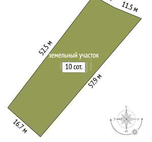 Дом 106м², 2-этажный, участок 27 сот.  