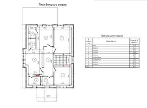 Коттедж 220м², 2-этажный, участок 15 сот.  