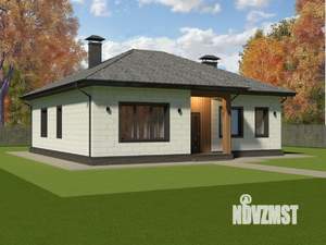 Дом 85м², 1-этажный, участок 8 сот.  