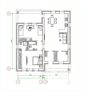 Коттедж 113м², 1-этажный, участок 8 сот.  