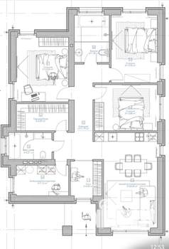 Коттедж 108м&sup2;, 1-этажный, участок 5 сот.  