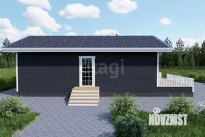 Дом 82м², 1-этажный, участок 5 сот.  