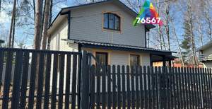 Дом 82м², 2-этажный, участок 4 сот.  