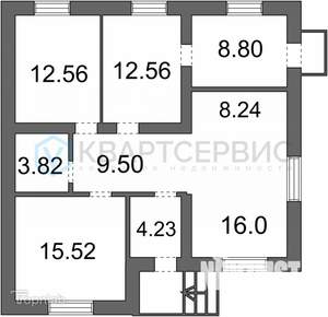 Дом 108м², 1-этажный, участок 7 сот.  