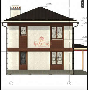 Дом 150м², 2-этажный, участок 4 сот.  