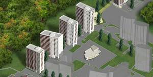 1-к квартира, на длительный срок, 80м2, 2/16 этаж