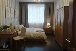 2-к квартира, на длительный срок, 64м2, 7/25 этаж