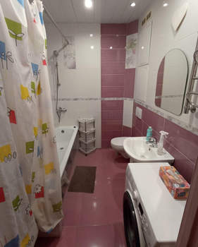 1-к квартира, на длительный срок, 46м2, 21/26 этаж