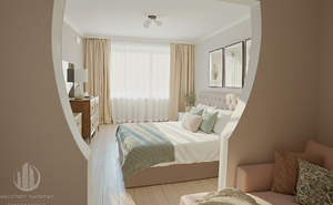 1-к квартира, на длительный срок, 48м2, 6/24 этаж