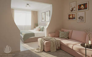 1-к квартира, на длительный срок, 48м2, 6/24 этаж