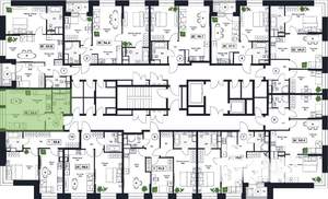 Студия квартира, вторичка, 30м2, 6/17 этаж