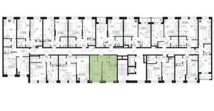 1-к квартира, вторичка, 39м2, 5/17 этаж