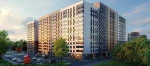 2-к квартира, строящийся дом, 39м2, 11/15 этаж
