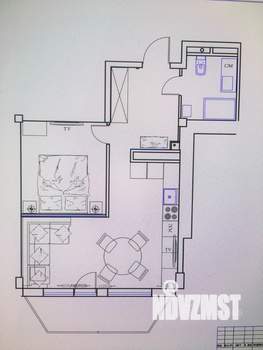 Студия квартира, вторичка, 51м2, 13/16 этаж
