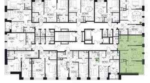 3-к квартира, вторичка, 54м2, 7/17 этаж
