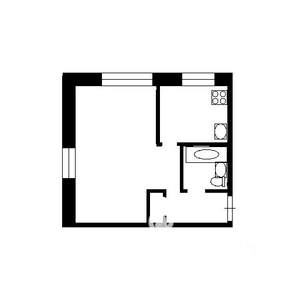 1-к квартира, вторичка, 32м2, 2/9 этаж