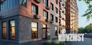 1-к квартира, строящийся дом, 35м2, 14/15 этаж