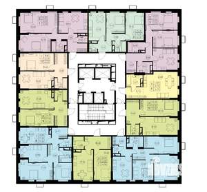 2-к квартира, строящийся дом, 49м2, 9/23 этаж