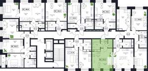 Студия квартира, вторичка, 29м2, 4/17 этаж