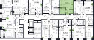 Студия квартира, вторичка, 28м2, 3/17 этаж