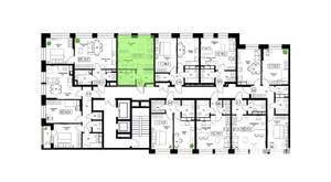 1-к квартира, вторичка, 29м2, 3/17 этаж