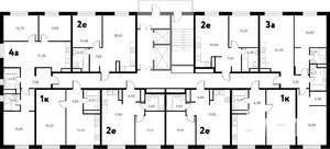 1-к квартира, вторичка, 41м2, 2/17 этаж