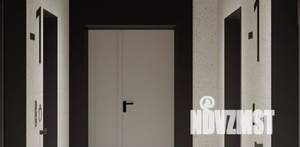 2-к квартира, строящийся дом, 47м2, 21/23 этаж