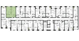 1-к квартира, вторичка, 40м2, 3/17 этаж