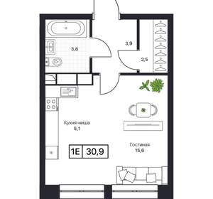 1-к квартира, вторичка, 31м2, 9/17 этаж
