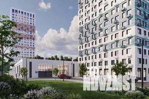 1-к квартира, строящийся дом, 42м2, 16/25 этаж