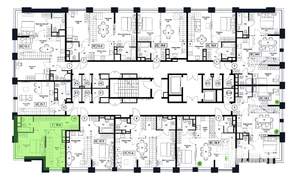 1-к квартира, вторичка, 39м2, 17/17 этаж