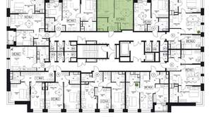 1-к квартира, вторичка, 40м2, 7/17 этаж