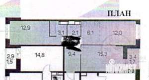 2-к квартира, вторичка, 63м2, 10/16 этаж