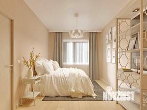 2-к квартира, вторичка, 57м2, 3/17 этаж
