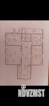 3-к квартира, вторичка, 62м2, 5/9 этаж