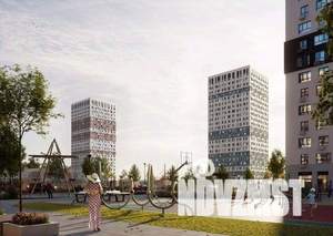 3-к квартира, строящийся дом, 73м2, 18/25 этаж